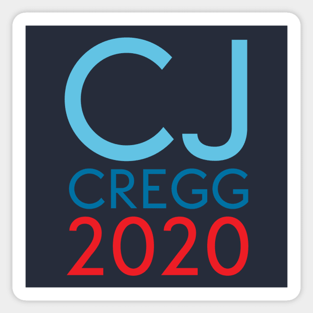 CJ Cregg for President 2020 / The West Wing Sticker by nerdydesigns